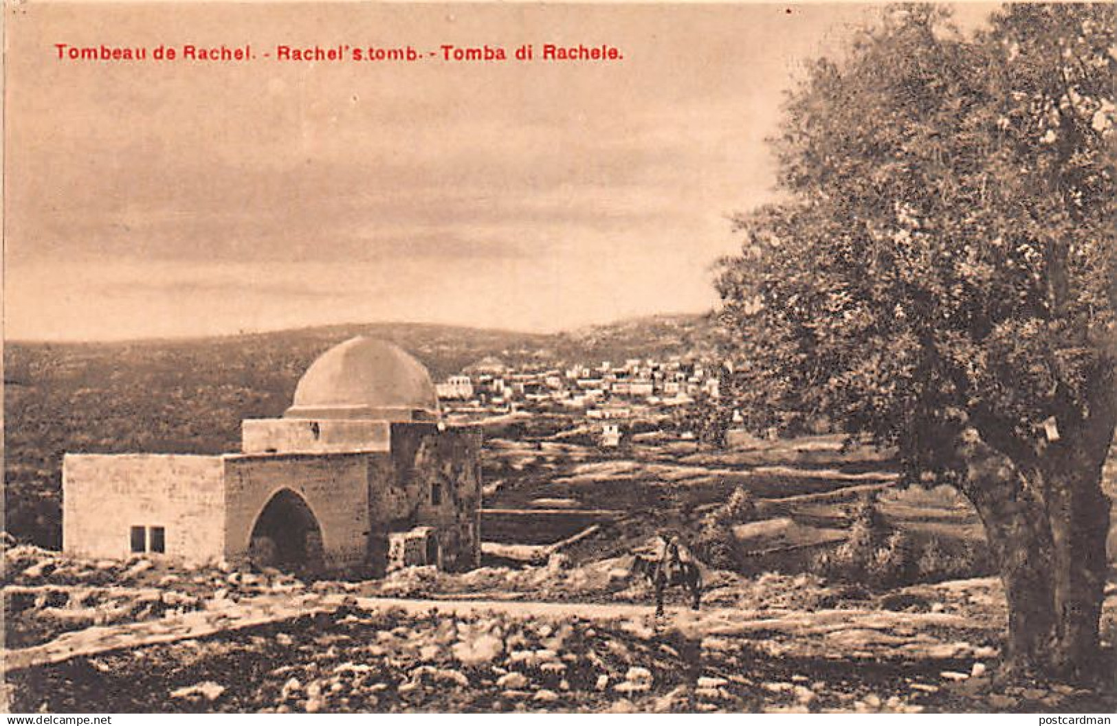 Palestine - Rachel's tomb - Publ. EBC 5126