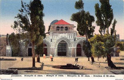 Palestine - JERUSALEM - Al-Aqsa Mosque - Publ. unknown