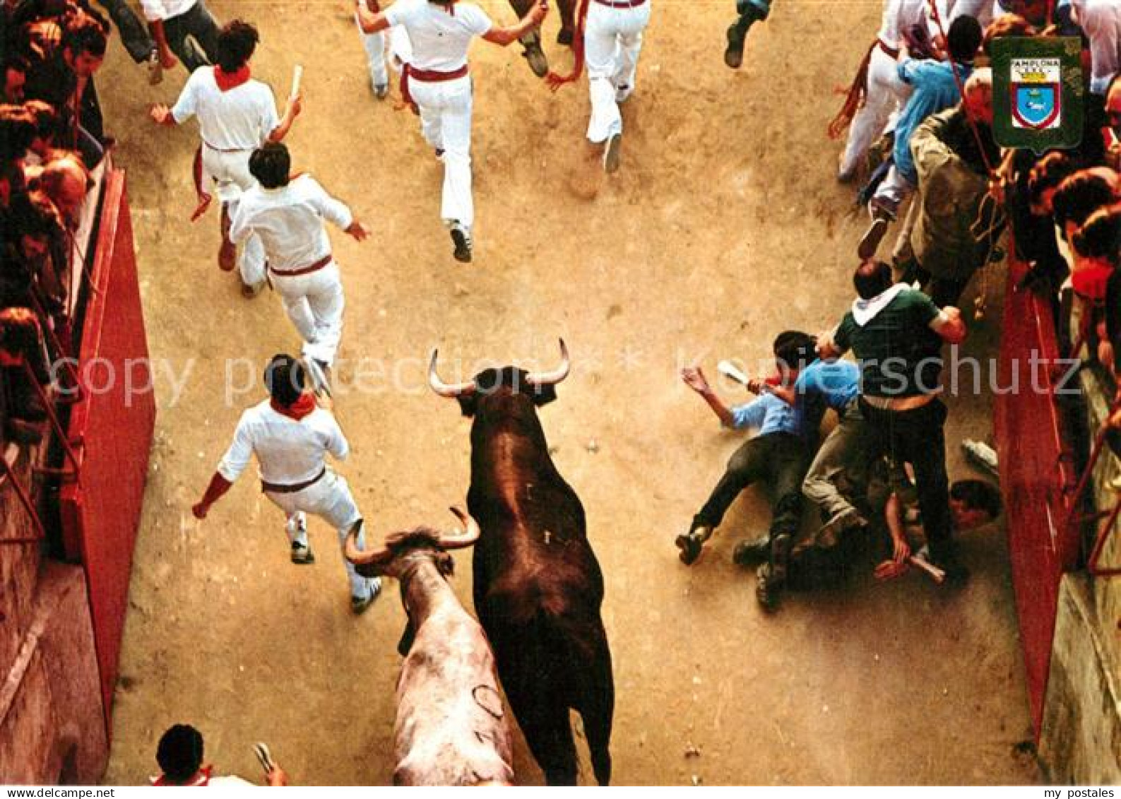 Pamplona Navarra Fiestas de San Fermín El Encierro