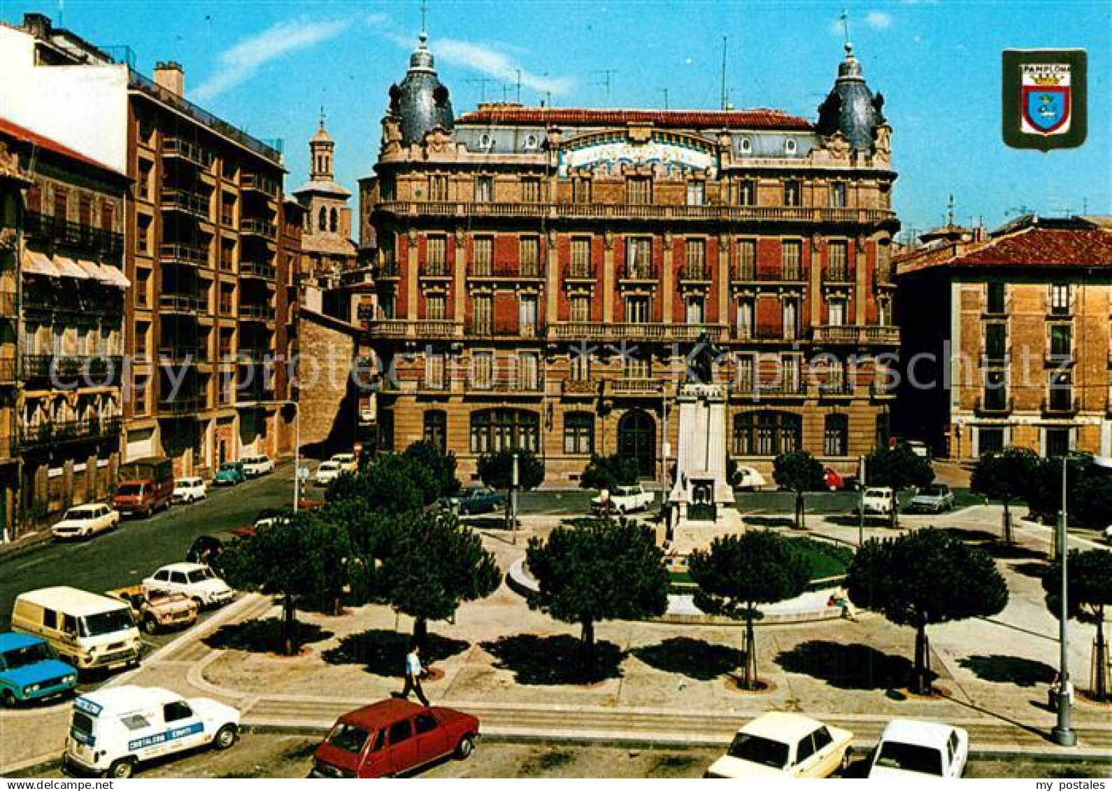 Pamplona Navarra Plaza de San Francisco