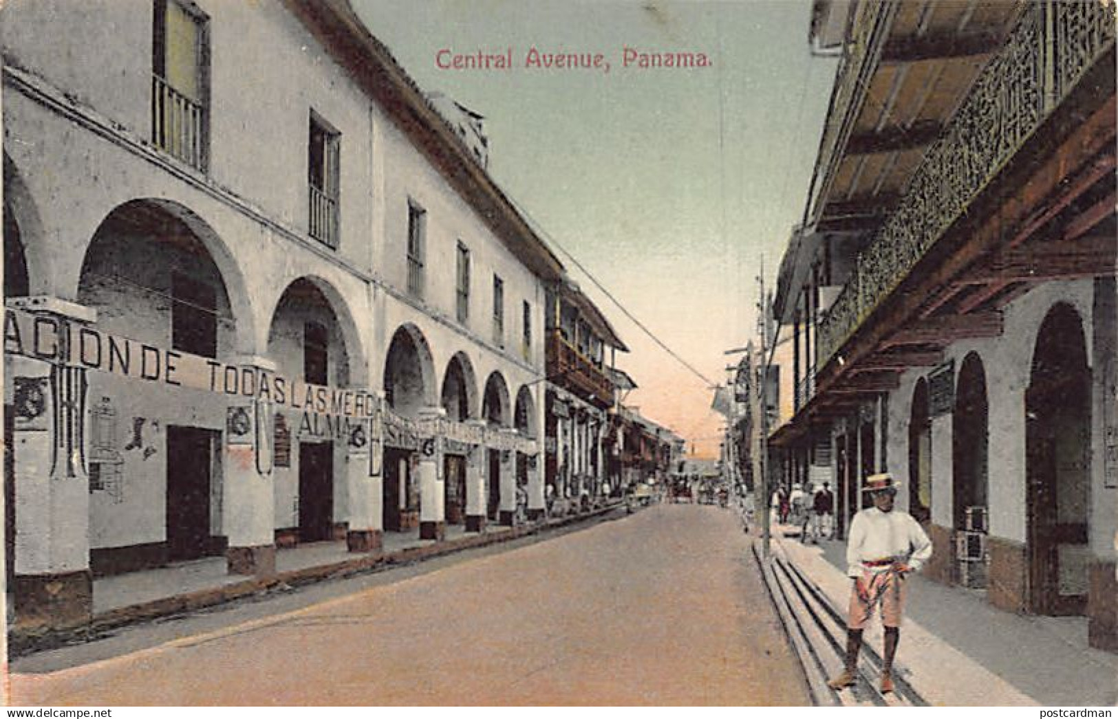 PANAMA CITY - Central Avenue - Publ. I. L. Maduro jr. 67C