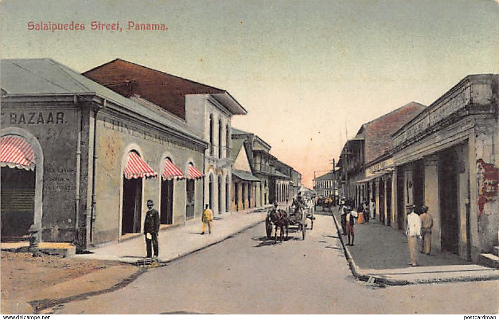 PANAMA CITY - Salaipuedes Street - Publ. I. L. Maduro jr. 49C