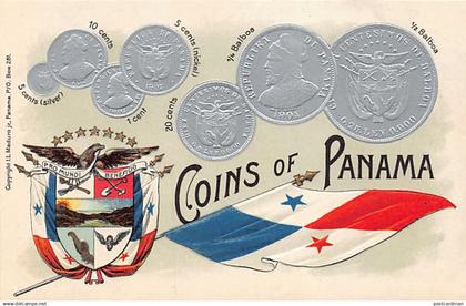 Panamá - Coins of Panama - Monedas de Panamá - Publ. I. L. Maduro jr.