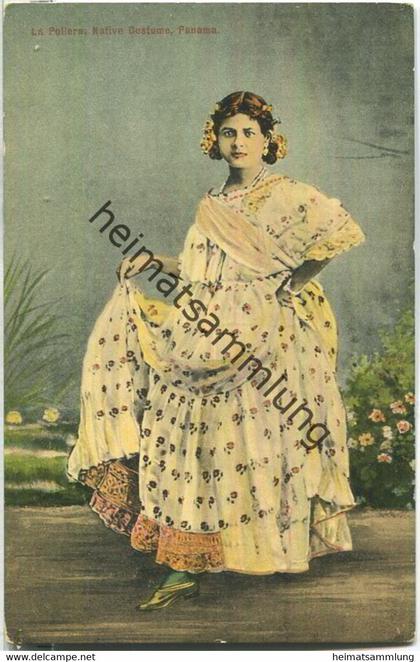 Panama - La Pollera - Native Costume - Verlag I. L. Maduro Jr. Panama