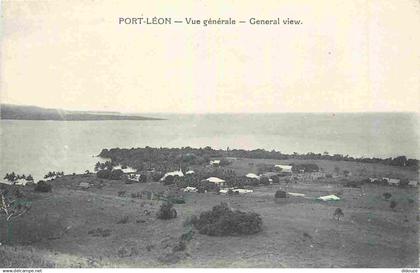 Papouasie Nouvelle Guinée - Port Léon - Vue Générale aérienne - CPA - Voir Scans Recto-Verso