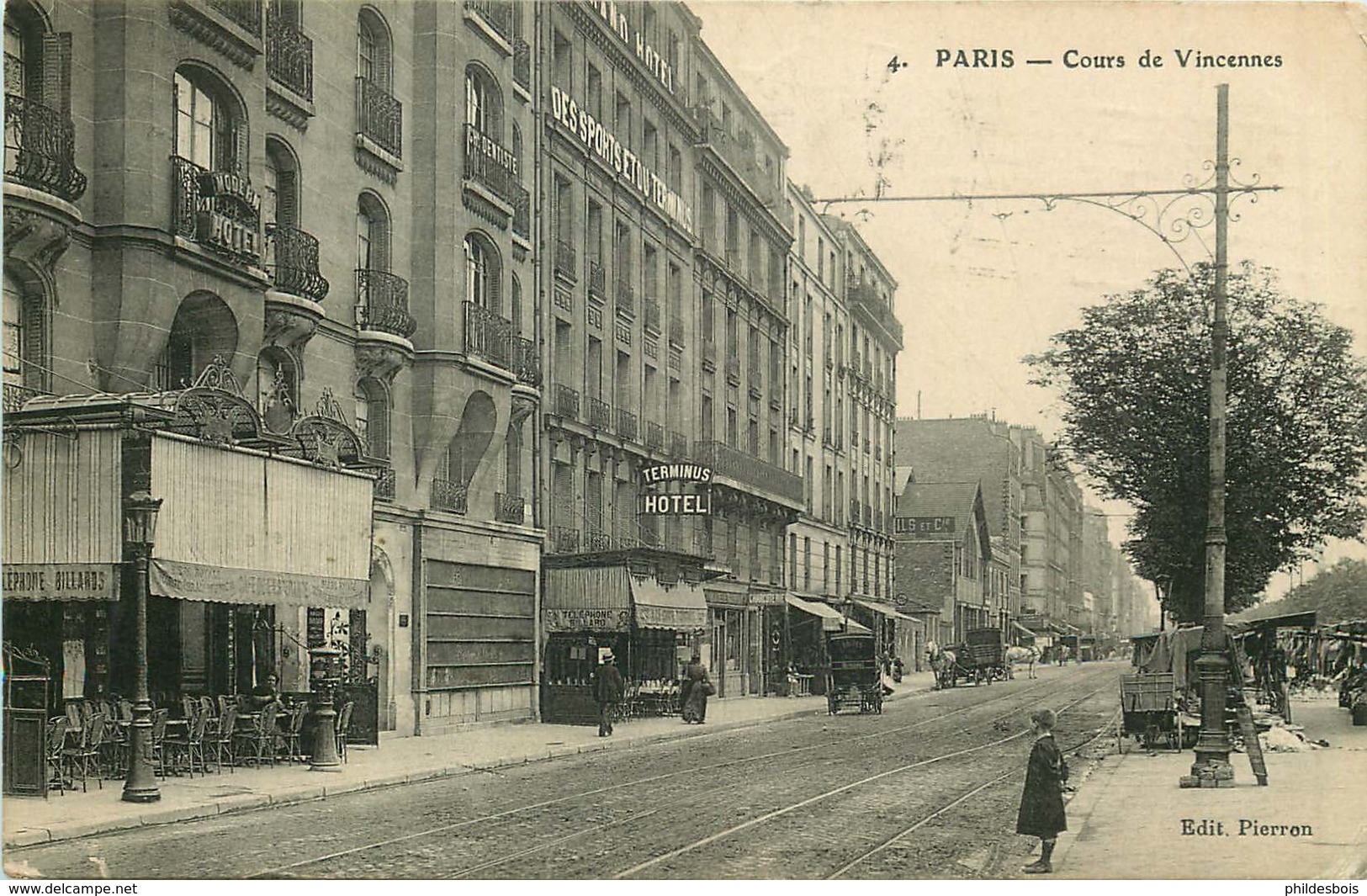 PARIS  11 eme arrondissement   cours de Vincennes