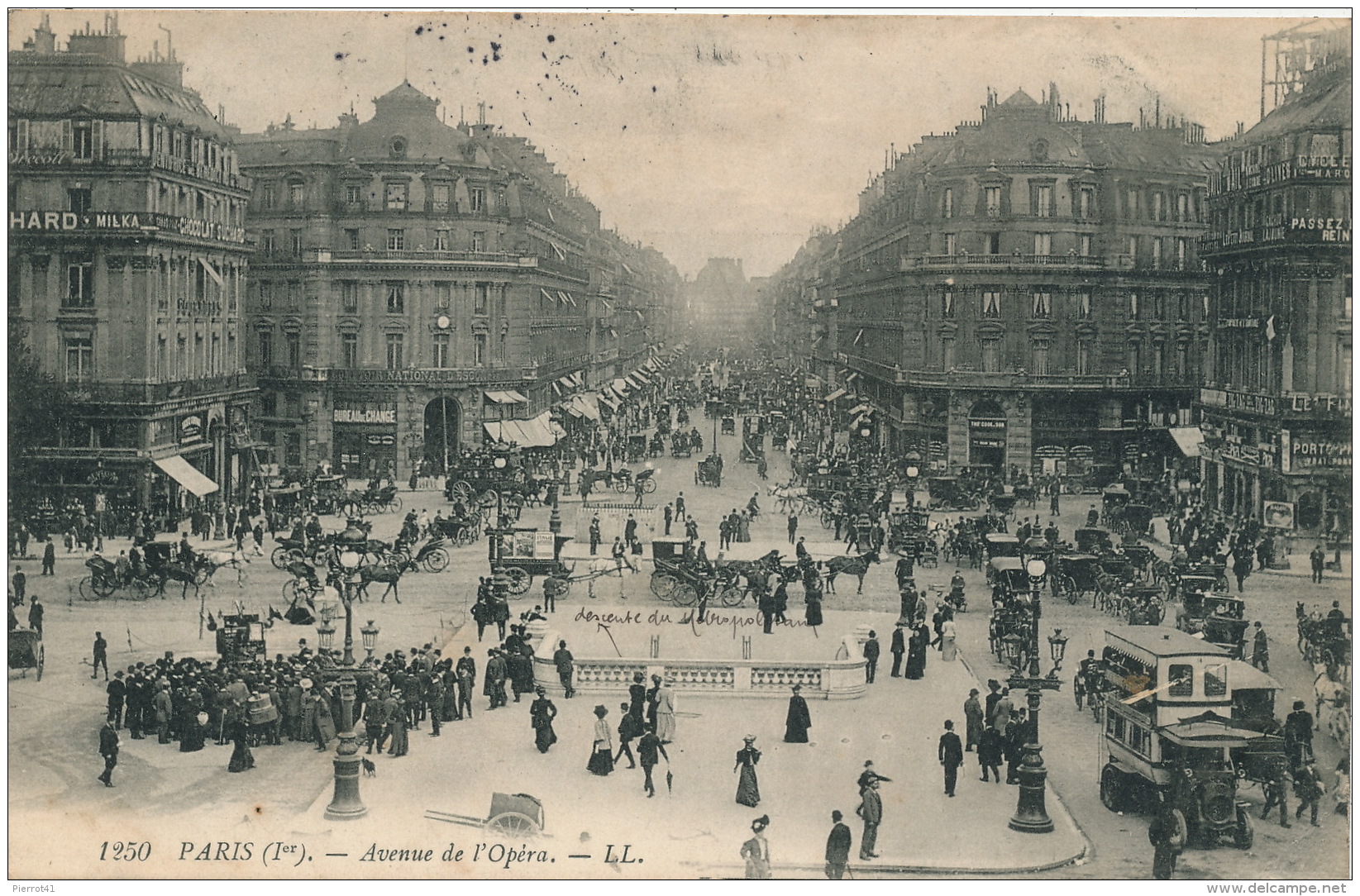 PARIS - 1er arrondissement - Avenue de l'Opéra