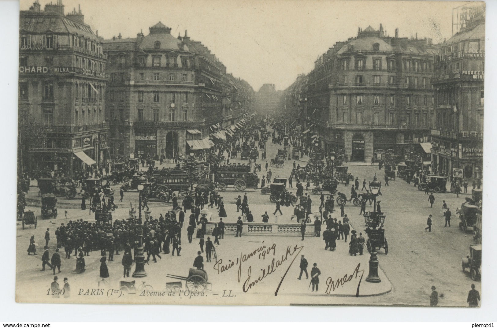 PARIS - 1er arrondissement - Avenue de l'Opéra