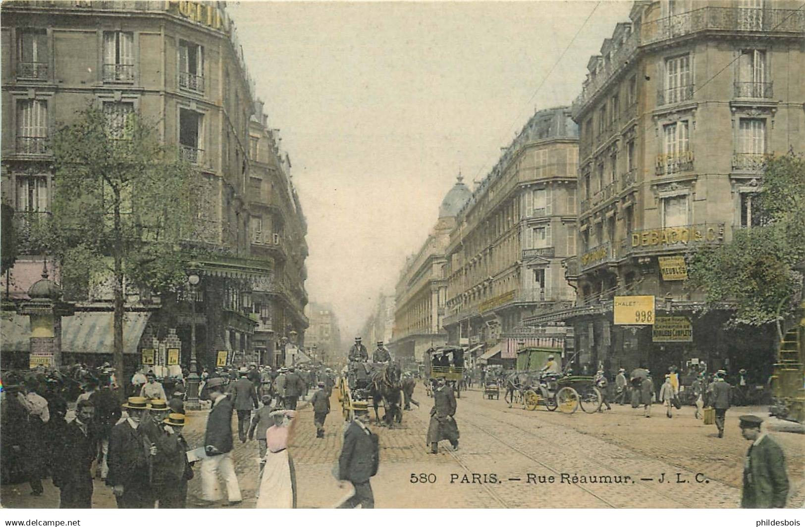 PARIS 2eme arrondissement  rue reaumur