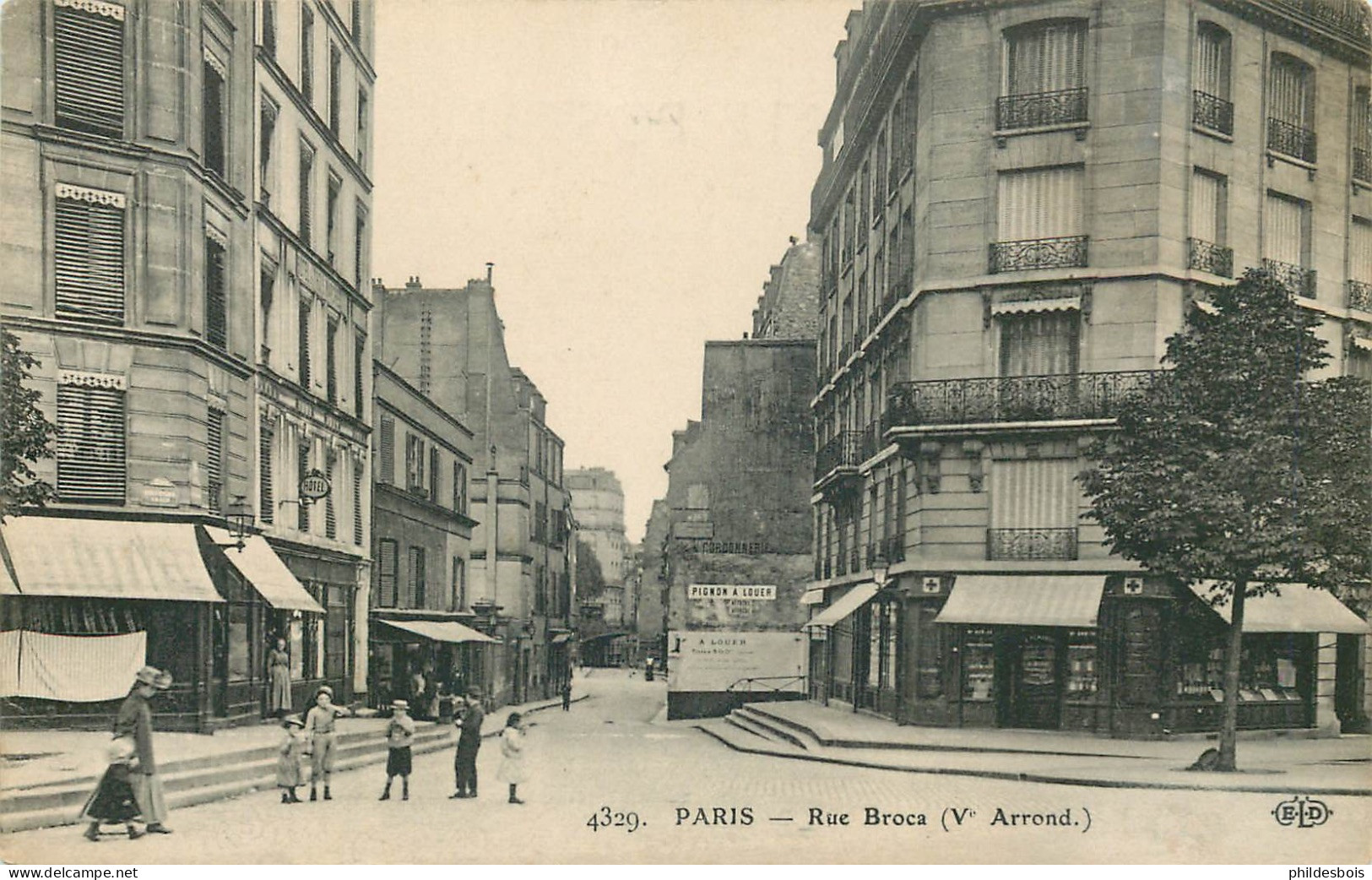 PARIS 5eme arrondissement  rue Broca