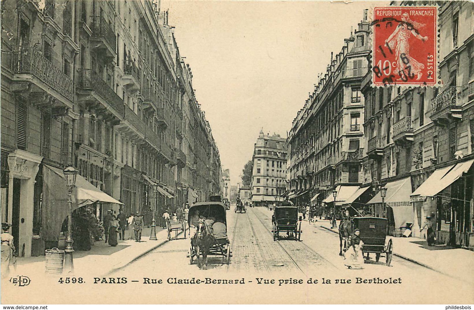 PARIS  5eme arrondissement    rue Claude bernard