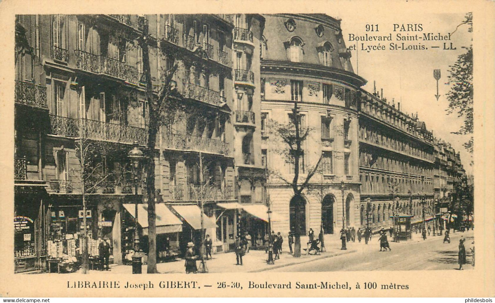 PARIS 6eme arrondissement   librairie Joseph GIBERT