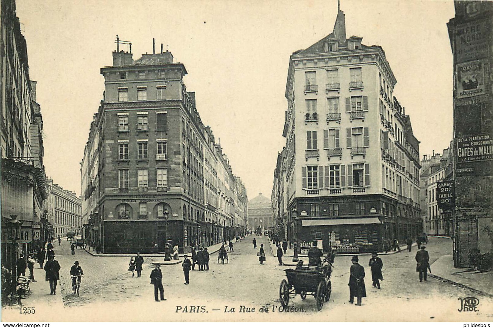 PARIS 6eme  arrondissement  rue de l'odéon