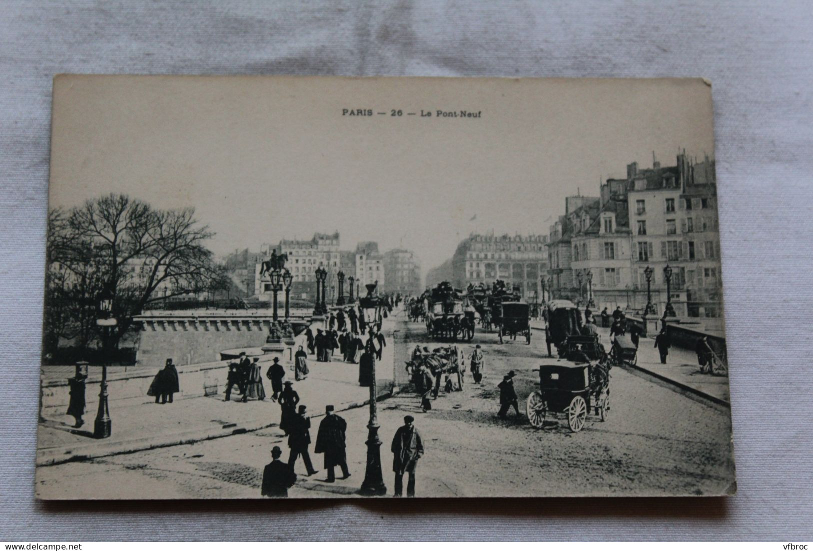 Paris 75, le pont Neuf