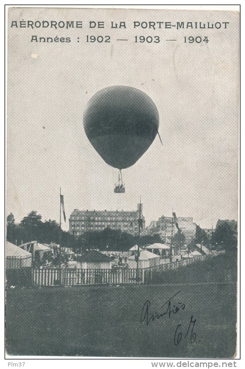 PARIS - Aérodrome Porte Maillot - Ballon Sphérique