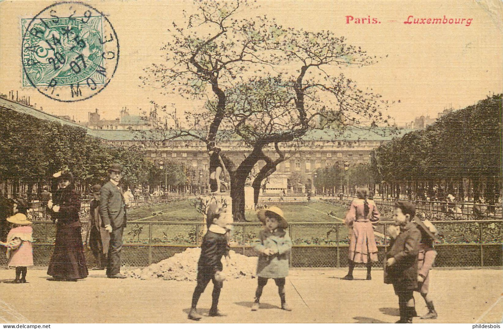 PARIS arrondissement 06  Jardin du Luxembourg  " enfants "