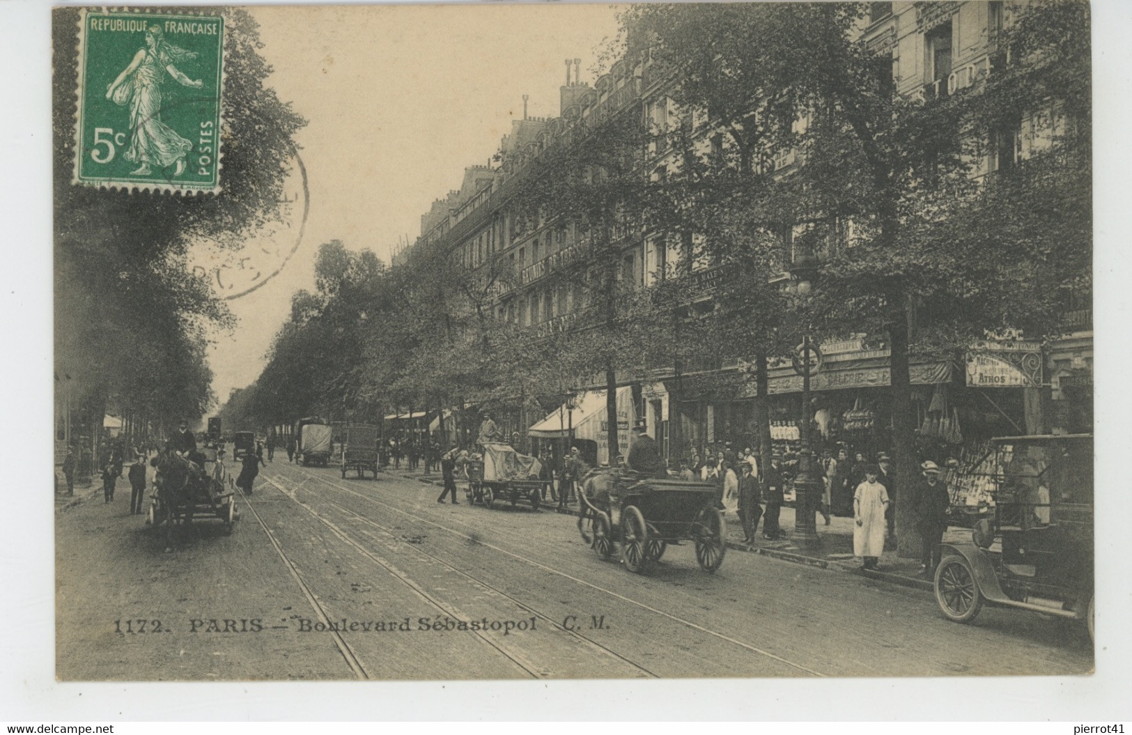 PARIS - IIème arrondissement - Boulevard Sébastopol