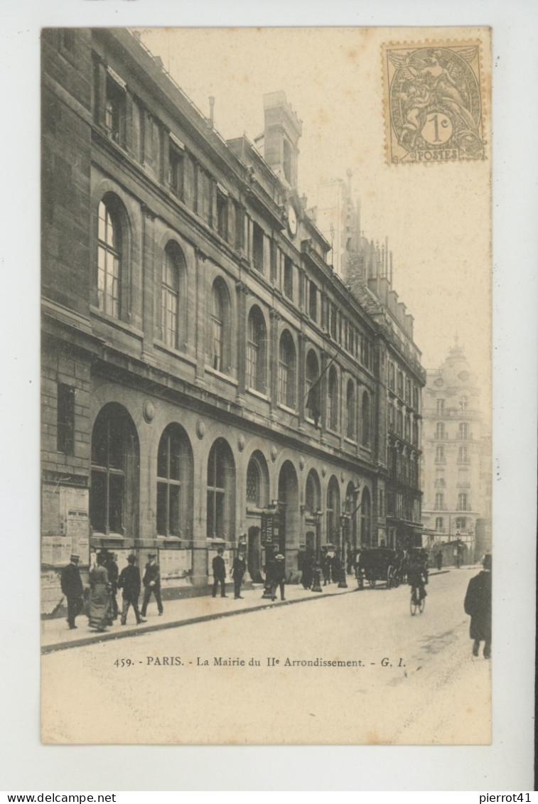 PARIS - IIème arrondissement - La Mairie