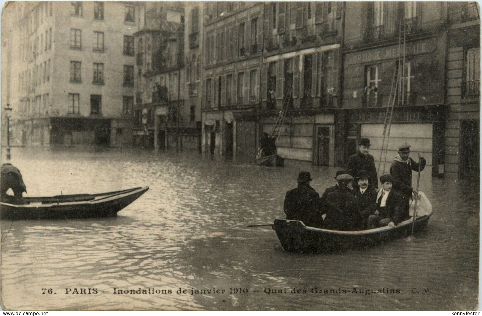 Paris - Inondallons 1910