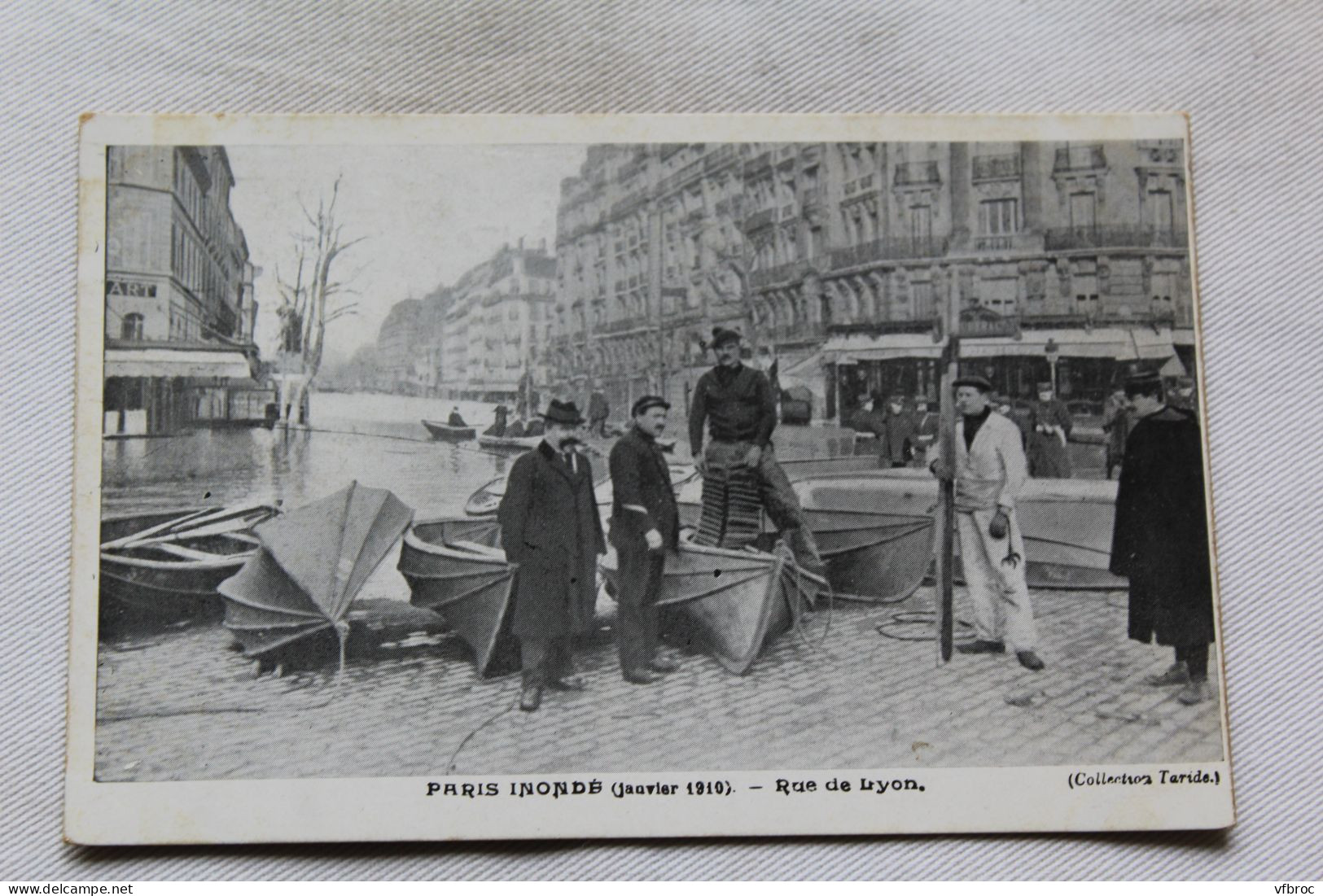 Paris inondé 75, rue de Lyon