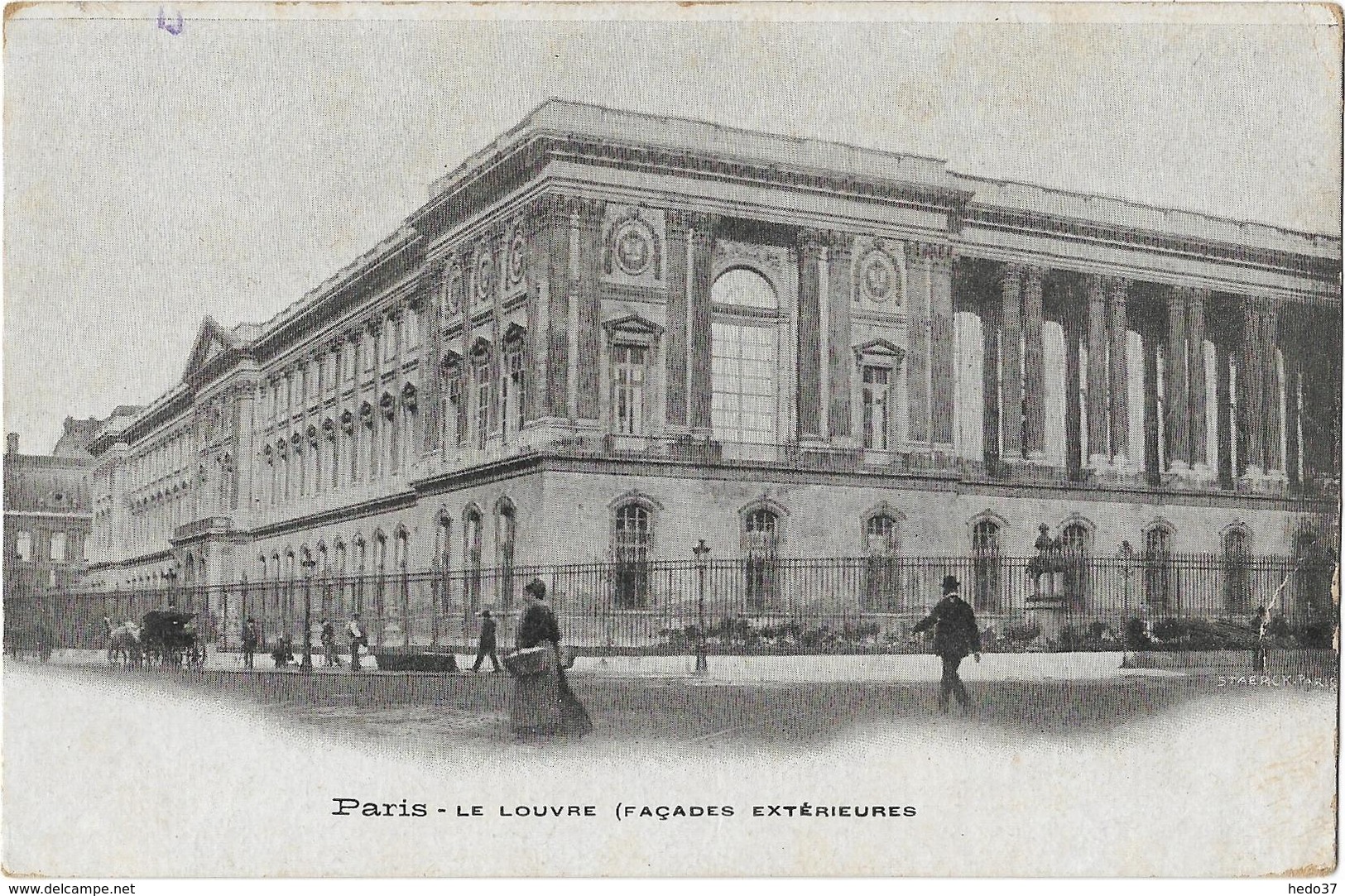 Paris - Le Louvre (Façades extérieures)