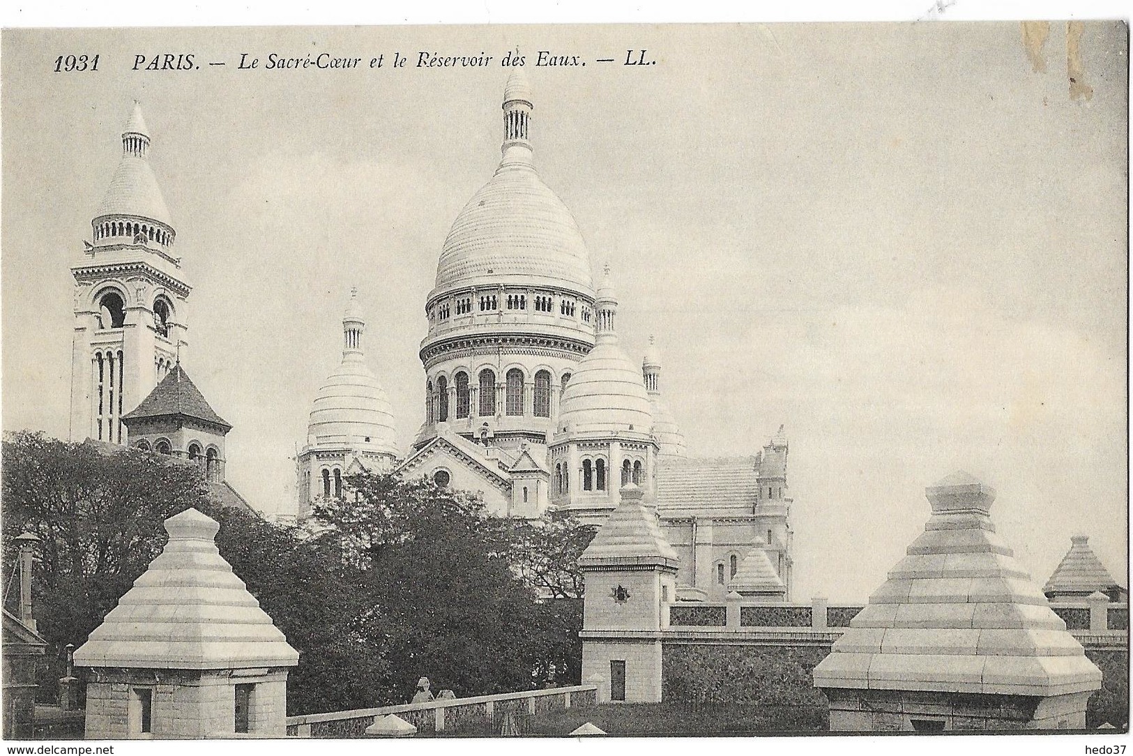 Paris - Le Sacré-Coeur et le Réservoir des Eaux