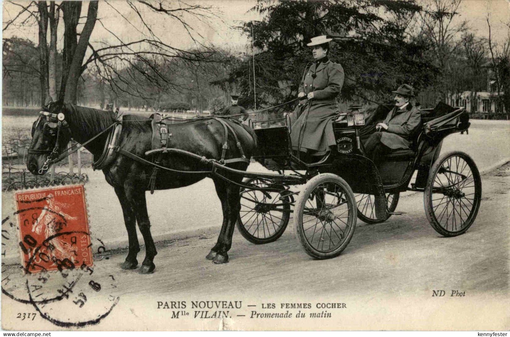 Paris - Les femmes cocher