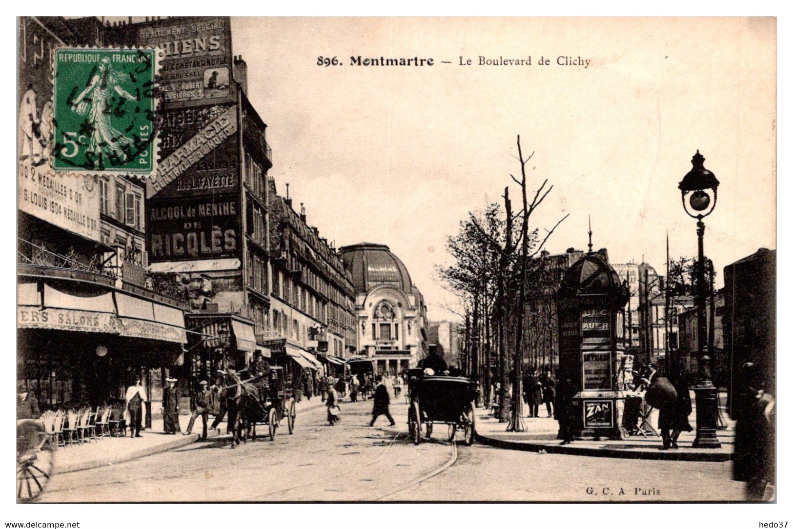 Paris - Montmartre- Boulevard de Clichy