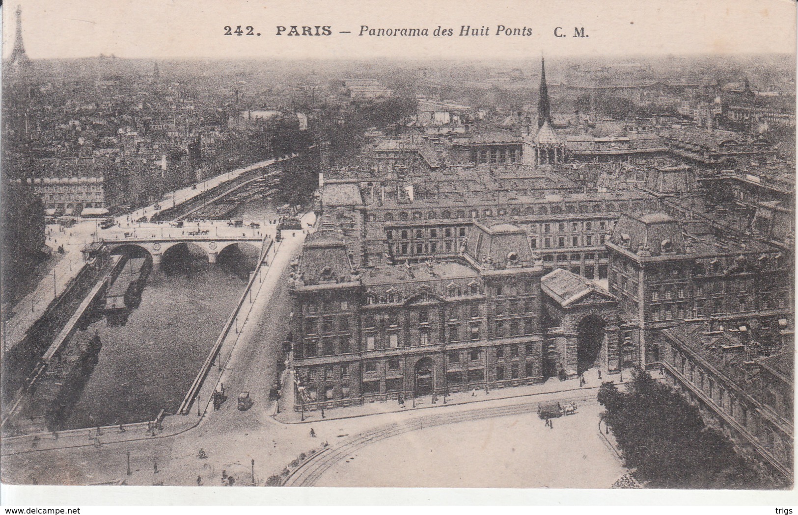 Paris - Panorama des Huit Ponts