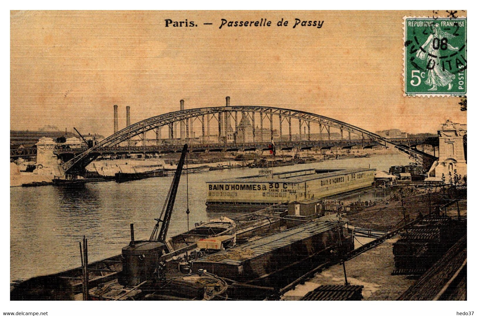 Paris - Passerelle de Passy