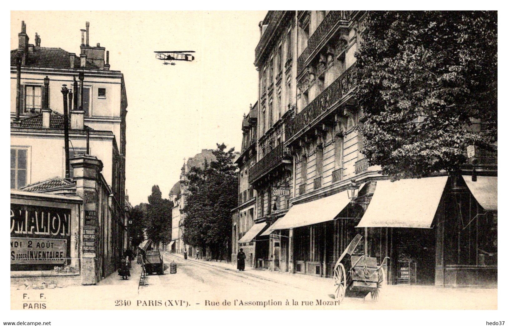 Paris - Rue de l'Assomption à la Rue Mozart