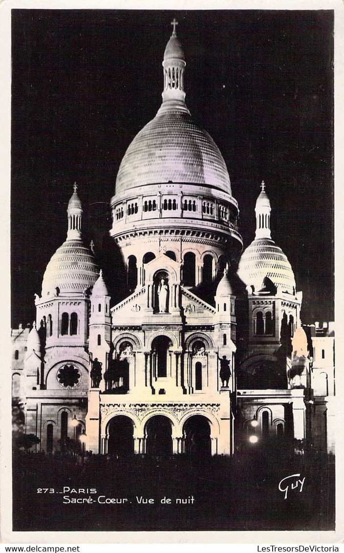 Paris -  Sacré coeur vue de Nuit - Guy