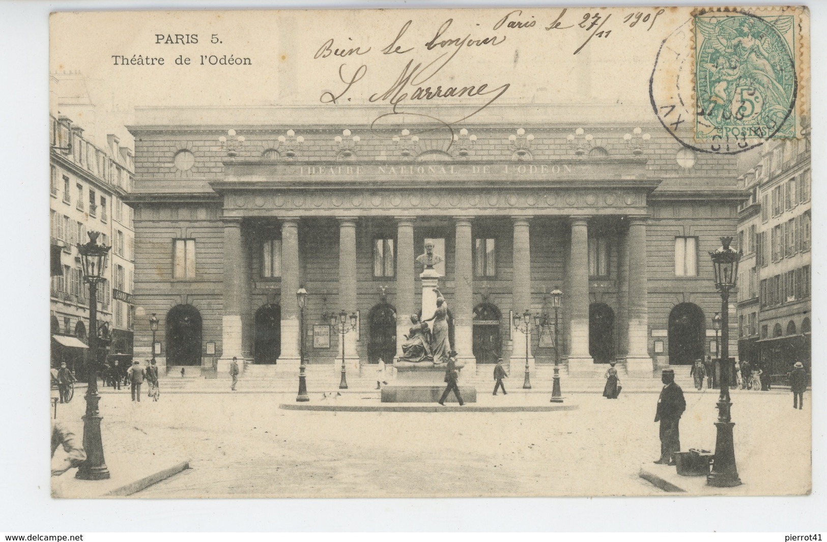 PARIS - VIème arrondissement - Théâtre de l'Odéon