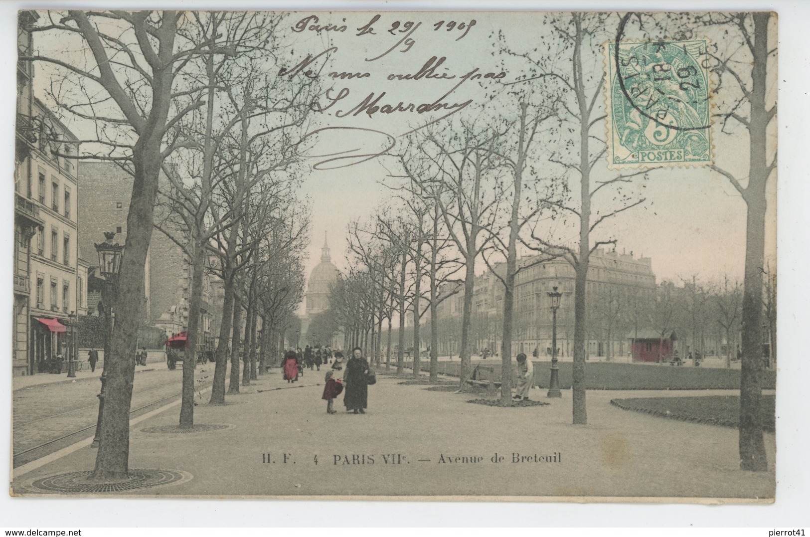 PARIS - VIIème arrondissement - Avenue de Breteuil