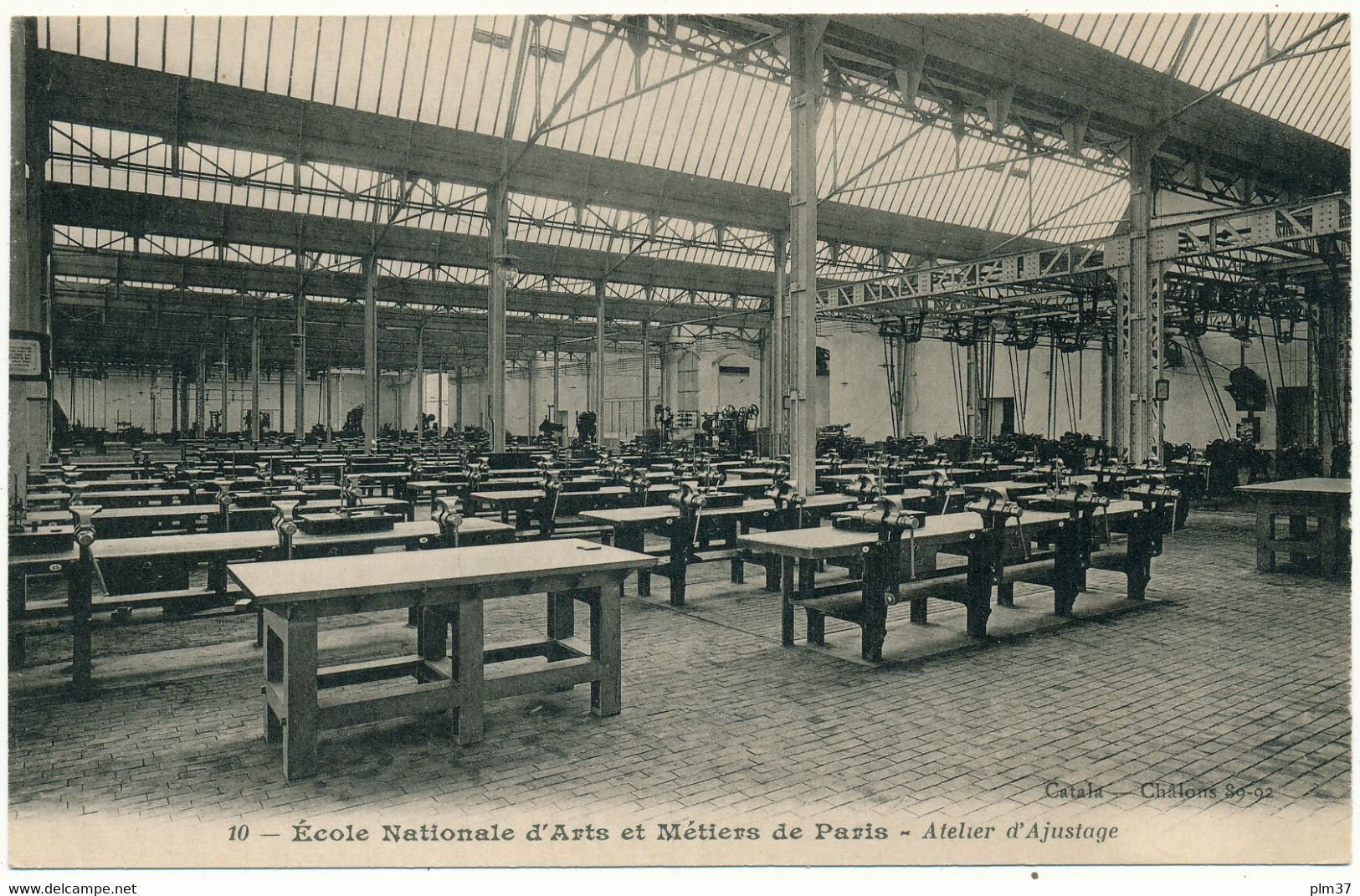 PARIS XIII° - Ecole Nationale d'Arts et Métiers, Atelier d'Ajustage