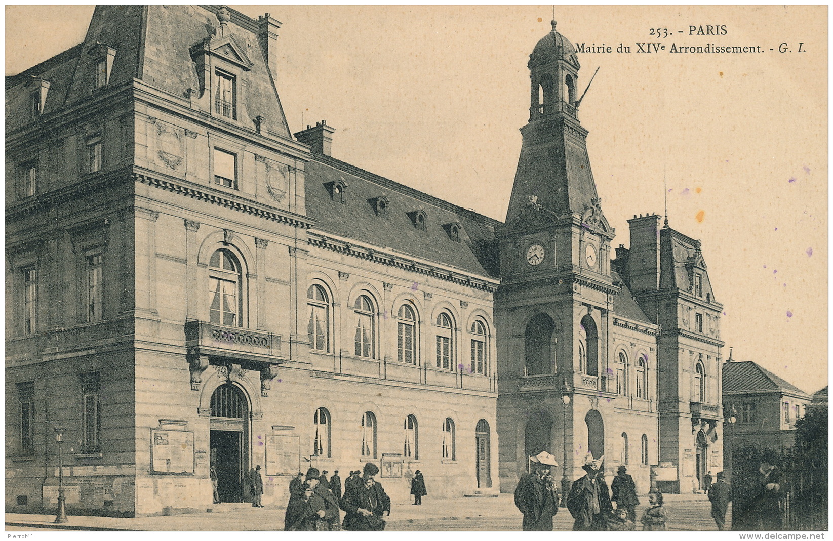 PARIS - XIVème arrondissement - Mairie du XIVème arrondissement