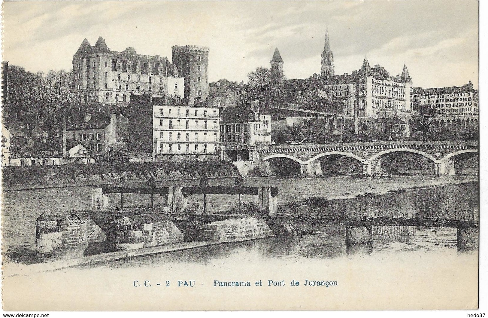 Pau - Panorama et Pont de Jurançon