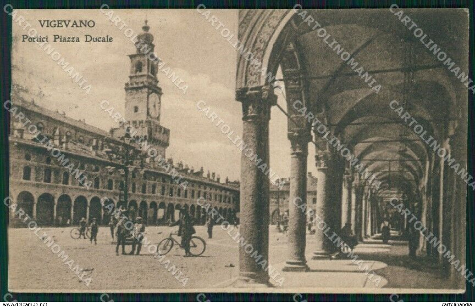 Pavia Vigevano cartolina KF2378