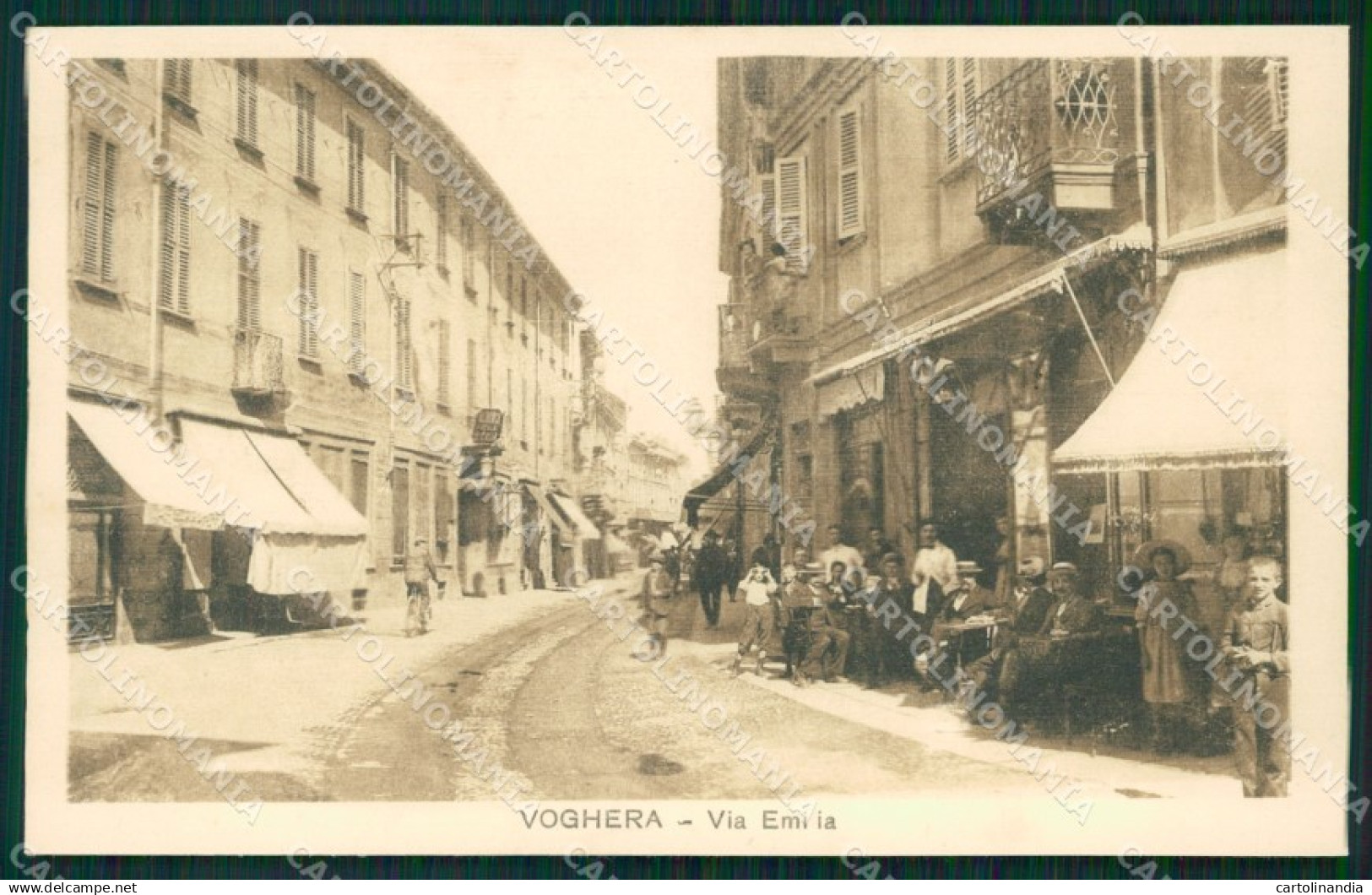 Pavia Voghera cartolina QT0348