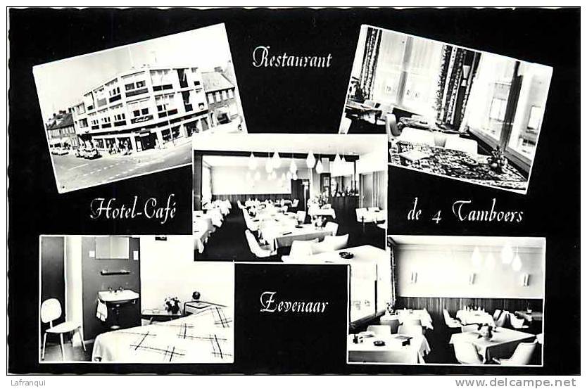 pays bas -hollande -ref 153-hotel cafe restaurant de 4 tamboers -raadhuisplein 10, zevenaar -carte bon etat  -