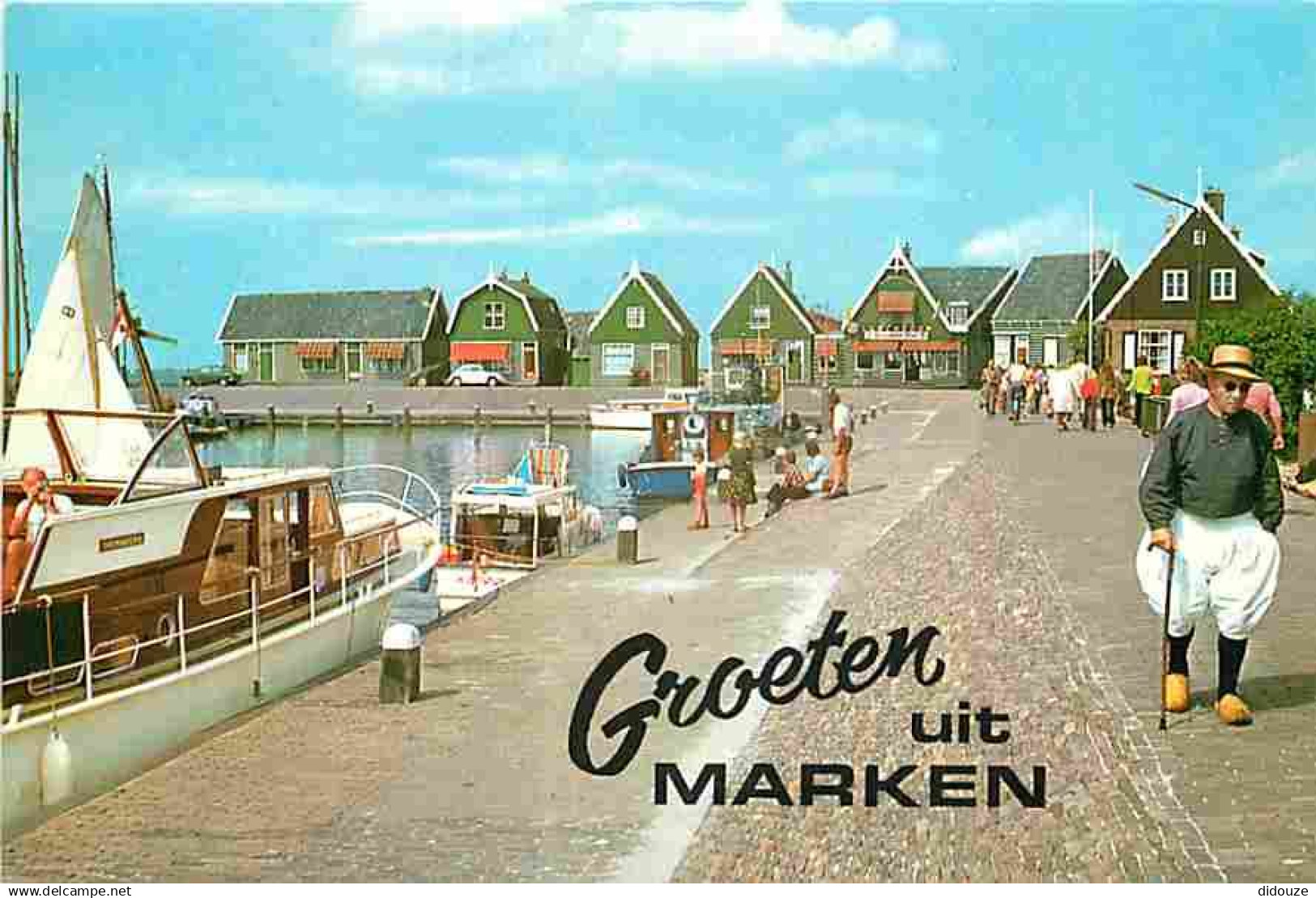 Pays Bas - Marken - Groeten lit Marken - CPM - Voir Scans Recto-Verso