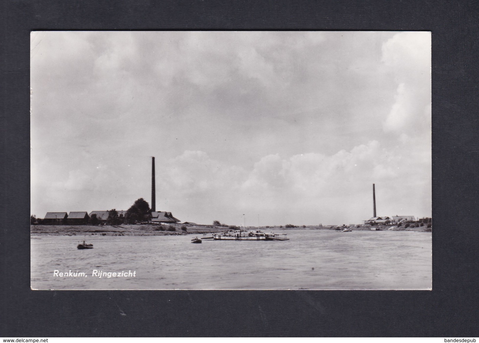 Pays-Bas - Renkum - Rijngezicht ( bateau usine Boekhandel Joppe)