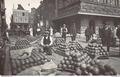 Nederland - ALKMAAR - Kaasmarkt - Fotokaart P. Delemarre