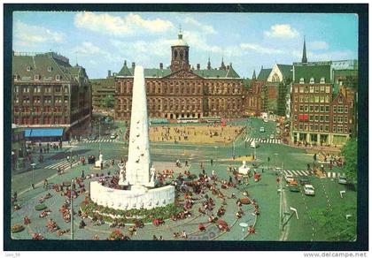 AMSTERDAM - HET NATIONALE MONUMENT - Netherlands Nederland Pays-Bas Paesi Bassi Niederlande TO Bulgaria Bulgarie  69068