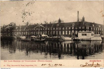 CPA AK AMSTERDAM 59 Het Oude-Mannen en Vrouwenhuis NETHERLANDS (565798)