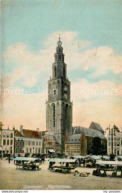 43500194 Groningen Martinitoren Markt Groningen