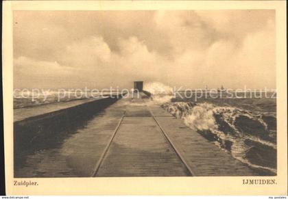 71873642 Ijmuiden Zuidpier Brandung