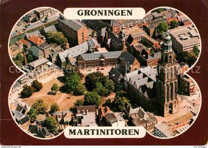 72790570 Groningen Martinitoren Fliegeraufnahme Groningen