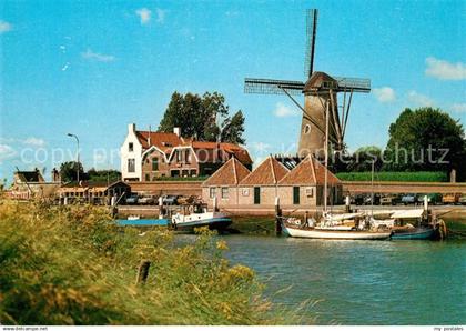 73083172 Zierikzee Hafen Windmuehle