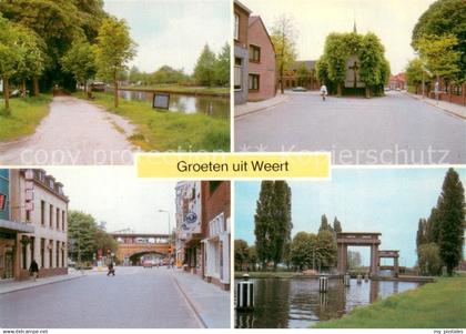 73743950 Weert  Netherlands Teilansichten Strasse Schleuse